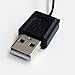 Tera Grand - Retractable USB 2.0 A to Micro B Cable, Extends to 4 ft. for Smartphones or Tablets using Micro B Bus Power
