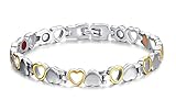 Magnetic Therapy Bracelet Titanium Magnet Bracelets for Women Arthritis and Joint Pain 8.3