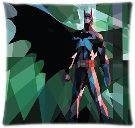 VintaStore Novel Printting Polygon Batman Wallpaper Throw Cases Home Pillow Case 16x16inch