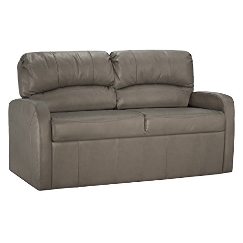 RecPro Charles Collection 60" RV Jack Knife Sofa w/Arms RV Sleeper