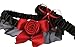 Hortense B. Hewitt Wedding Accessories Midnight Rose Garter Set