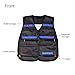 Walsilk Children Kids Tactical Vest Kit for Nerf Guns N-Strike Elite Series,Adjustable Elite Tactical Vest Jacket Kit,Perfect Gift for Kid Toy Play or Other Outdoor Activities
