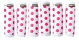 DOTS! Pink (Quantity 6) Luggage Locators / Handle Grips / Luggage Grips (Pink)