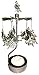 Rotary Candle Holder Spinning Candleholder Metal Small Gift (Bird)