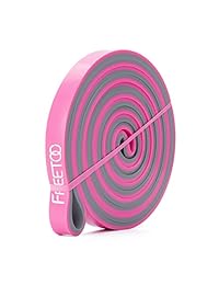 TOO bandas de resistencia   bandas de entrenamiento de entrenamiento elásticas de látex 100% natural, lo mejor para estiramiento corporal, pilates, entrenamiento de resistencia, crossfitness, yoga y fitness en el hogar