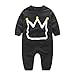 FEITONG Newborn Infant Baby Boy's Print Romper Jumpsuit Bodysuit Clothes Outfits (6 Months)