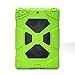 ACEGUARDER Apple Ipad Air Ipad 5 Case Waterproof Rainproof Shockproof Kids Proof Case for Ipad 5 (Gifts Outdoor Carabiner + Whistle + Handwritten Touch Pen) (Aceguarder Brand) (GREEN/BLACK)