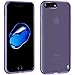 iPhone 7 Plus Case, LK Ultra [Slim Thin] Scratch Resistant TPU Rubber Soft Skin Silicone Protective Case Cover for Apple iPhone 7 Plus, Purple