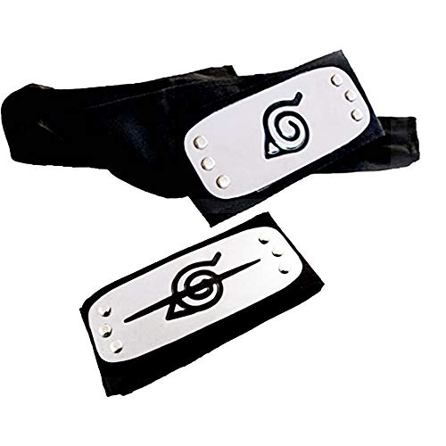 FunMular Naruto Headband Set Leaf Village Headband Naruto Accessories
