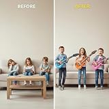 SHATCHI 4 Pcs 90cm Inflatable Guitar Toy Assorted Kids Adults Rockstar Fancy view 11
