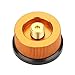 Hinmay Camping Stove Adapter, 2 Pack Camp Gas Convert Connector Auto-off Gas Cartridge Tank Adapter for Butane Canister to Screw Gas Cartridge