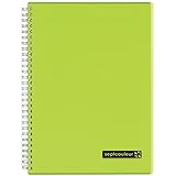 Spiral and Wirebound Notebook - Maruman Sept Couleur B5(7mm rule) -N571B-03 Green 80 sheets