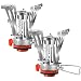 Etekcity Ultralight Portable Outdoor Backpacking Camping Stove with Piezo Ignition (2pack), Survival Kit for Emergency, Hurricane, Earthquake primary