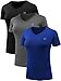 Neleus Women's 3 Pack Compression Workout Athletic Shirt
