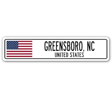 Amazon Com Cortan360 Greensboro Nc United States Street Sign