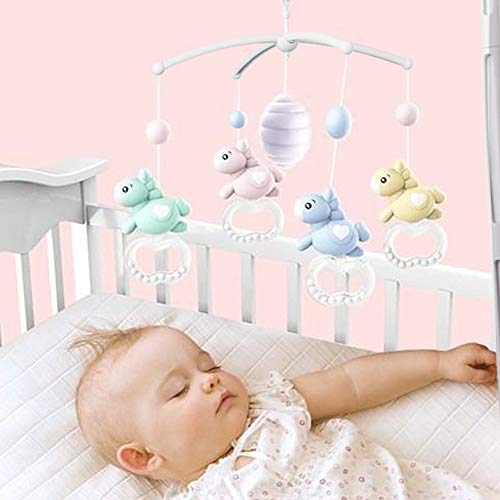 AFUNTA 26 Inch Baby Crib Mobile Bed Bell Holder Music Box Holder Toy Decoration Hanging Arm Bracket Baby Bed Stent Set Nut Screw - Thumbnail 6