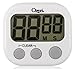 The Ozeri Kitchen and Event Timer, White, 3.25in x 0.75in x 3 in, Model:KT1-W