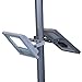 ALPHA 600X Flagpole Light Street Light, 3-Level Brightness, Lithium Battery, Streetlight Style as Up Light or Down Light, U-Bracket Fits Max Pole Diameter 2.5
