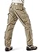 CQR CQ-UAP01-KHK_Medium(W32-36)-Short Men's ACU/BDU Rip Stop Trouser EDC Tactical Combat Pants UAP01