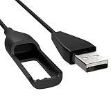 MoKo Fitbit Flex Charging Cable, Replacement USB Charger Charging Cable Cord for Fitbit Flex Wireless Activity Smartwatch Wristband, Black
