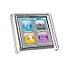 Clear Crystal Transparent Snap-On Hard Skin Case Cover for Ipod Nano 6th Gen Generation 6g 6 8gb 16gb 32gb New By Electromaster