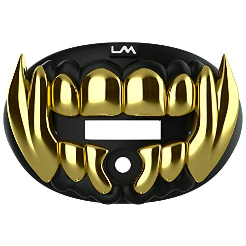 Loudmouth Football Mouth Guard 3D Beast Chrome Adult and Youth Mouth