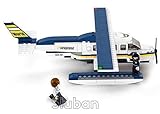 Sluban Z Sea Plane - 214 Pieces in Original English Box 100% Lego Compatible - Educational Toy - Building Blocks (M38-B0361)