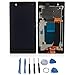 LCD display Touch Screen Digitizer Assembly for Sony Xperia Z LT36i L36H C6603 C6602 with free tools (Black + Frame)