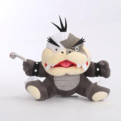 Super Mario Bros Koopa Morton Jr Bowser Koopalings 7" Plush Doll Toy Stuffed Animal Doll