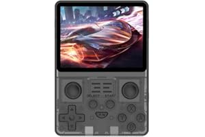 ASTARAMA Powkiddy RGB20S Handheld Arcade Game Console, 3.5 Inch Retro Video Game Console with 128G Card & 20000 Games, Open Source Game Player, Gift for Children