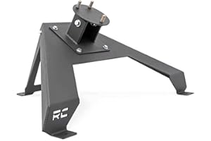 Rough Country Bed Mount Spare Tire Carrier for 20-22 Jeep Gladiator JT - 10544 Black