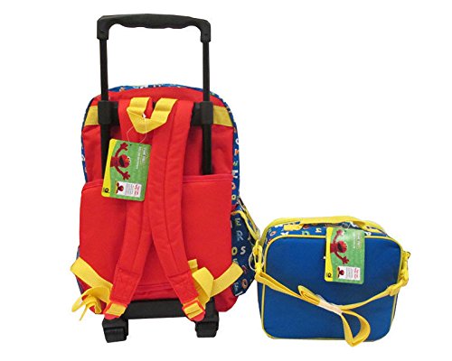 elmo backpack and lunchbox
