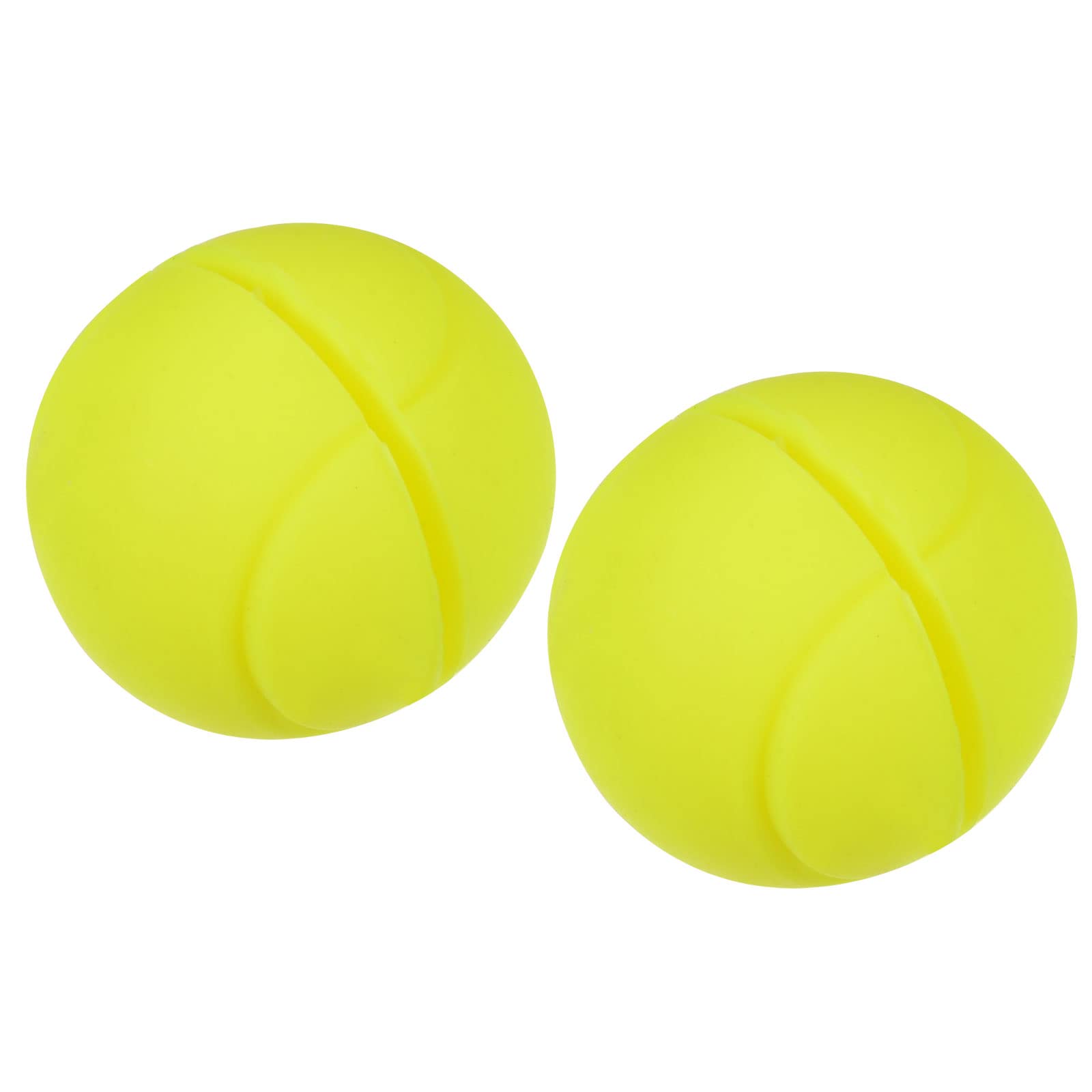 PATIKIL Tennis Vibration Dampener, 2 Pack Silicone Racquet Shock Absorber Racket String Damping, Yellow