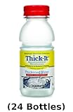 Thick-It AquaCare H2O: Pre-Thickened Water, Honey-thick liquid, (1 Case: 24 x 8 oz. Bottles)