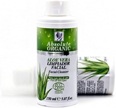 Absolute Organic All Natural Ultra Rich Anti-Aging Aloe-Vera Facial Cleanser