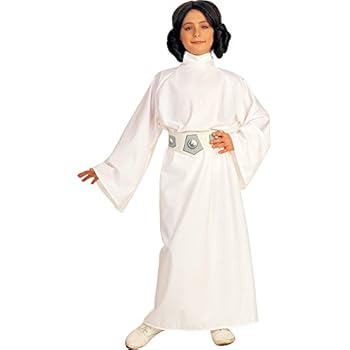 costume princess leia wars kid medium star