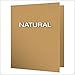 EarthWise by Oxford Two-Pocket Folders, Natural, Letter Size, 25 per Box, (78542)