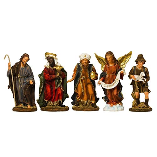 BRUBAKER Nativity Set - 14 Inches - 11 Figurines - Christmas Decoration - Nativity Scene - Thumbnail 3