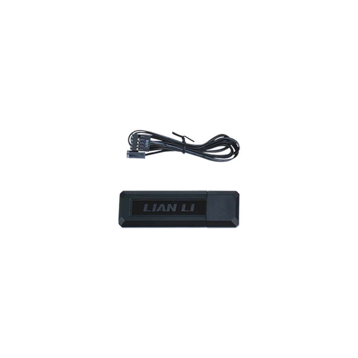 Photo 1 of Lian Li UNI Fan SL Wireless & Strimer Wireless Controller - Black (RF-T-B)