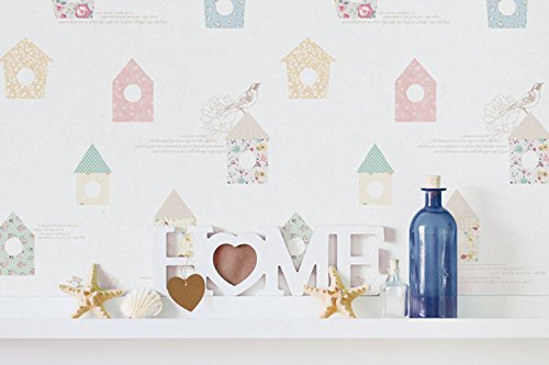 Wallstickery Paper prepasted Wallpaper for Wall Stickers self Adhesive Removable Peel and Stick Pattern Design DIY Interior Decorating Home Kitchen Bedroom WS-HWP-21620 1.64 ft by 9.84 ft