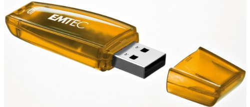 EMTEC C400 Candy II Series 16 GB USB 2.0 Flash Drive (Orange)