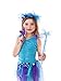 Little Adventures Teal Wand & Halo Tiara Fairy Princess Dress Up Costume Accessory