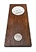 Bruntmor, CAPMAGS Strong Magnetic w/Zinc Alloy Beer Opener & Cap Catcher - Metal Magnetic (Merbau Wood)