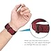 Fintie for Galaxy Watch 42mm / Gear Sport Bands, 20mm Soft Nylon Replacement Strap Band with Adjustable Closure for Samsung Galaxy Watch 42mm / Gear Sport/Gear S2 Classic Smartwatch, Red