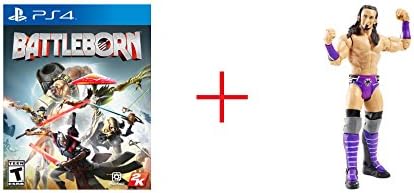 Battleborn for Sony PS4 AND WWE Action Figure - Neville - Bundle