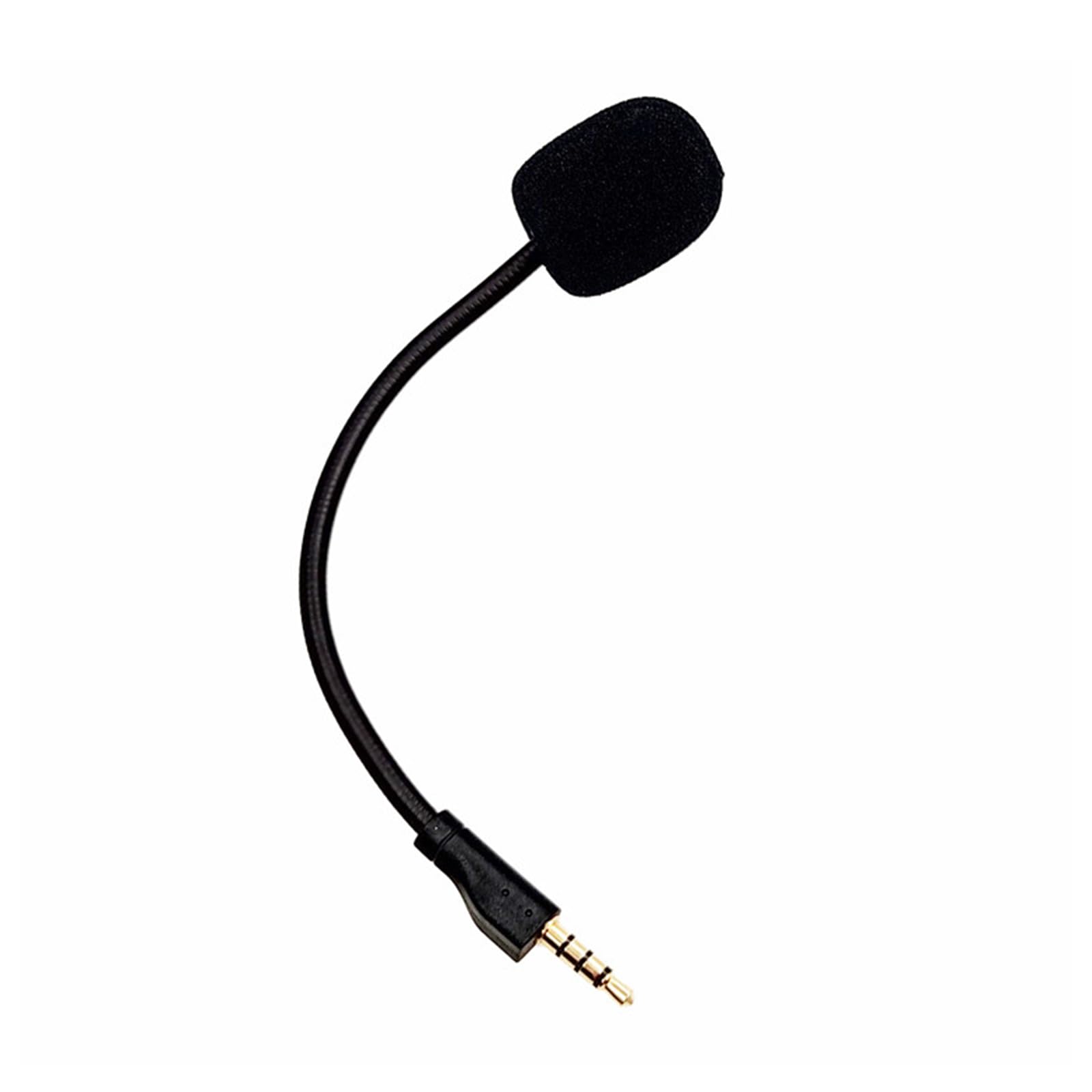 NewTH Replacement Game Mic for Steelseries Arctis 1 Headphones Detachable Microphone Boom for Gaming Headsets PS4 Pro PS5 Xbox One X Computer PC Mac 3.5mm Jack Noise Cancelling