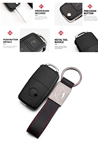 KASER Sleutel Shell Afstandsbediening voor Volkswagen VW Golf MK5 Tiguan Passat Seat Skoda Octavia Autosleutel Remote… - Afbeelding 7