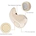 AIYIBEN Wireless Headphones Portable Bluetooth Single Earbuds Smallest Cordless Hands-Free Mini Earphones Headset with Mic & Noise Reduction for Phones (Skin)