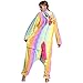 SZTOPFOCUS Adult Unisex Flannel Unicorn Animal Onesies Pajamas Onepiece Jumpsuit Cosplay Costume
