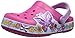 Crocs Crocband Butterfly K Clog (Toddler/Little Kid), Candy Pink, 10/11 M US Little Kid